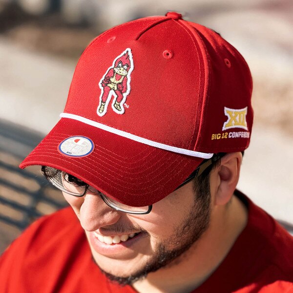 Champion® Wrestling Cy Big 12 Cardinal 5 Panel Rope Hat